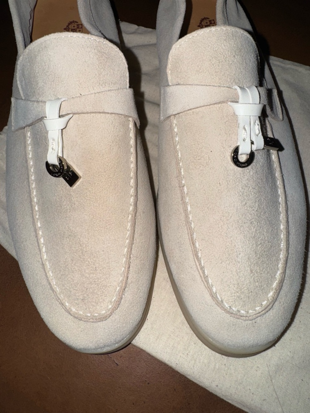 Women’s Loafers in Light Beige